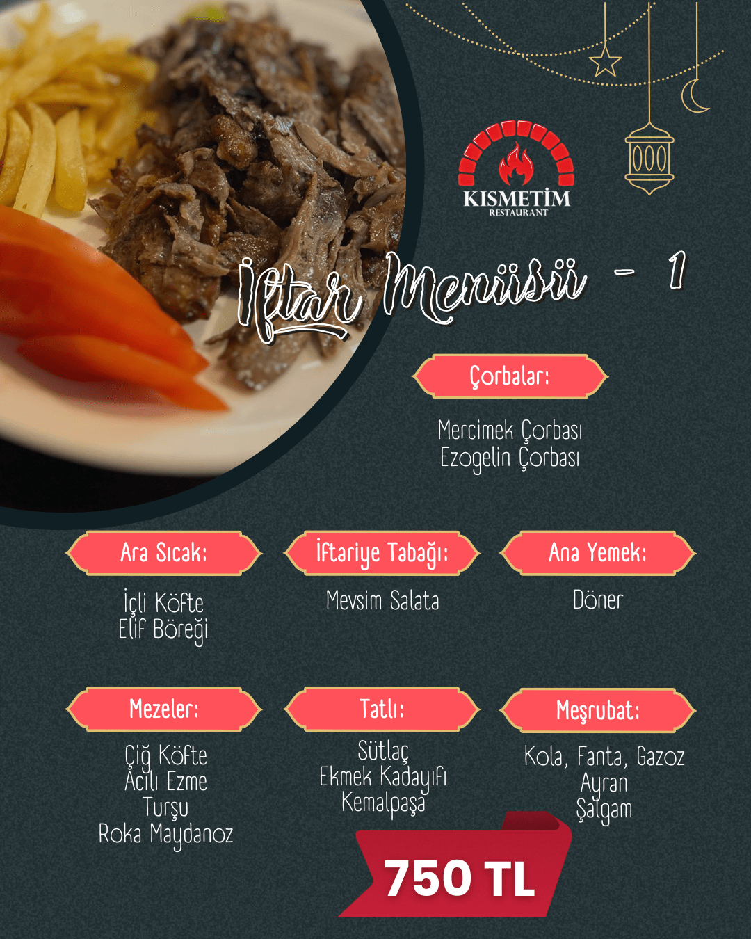 Ramazan Menüsü 1